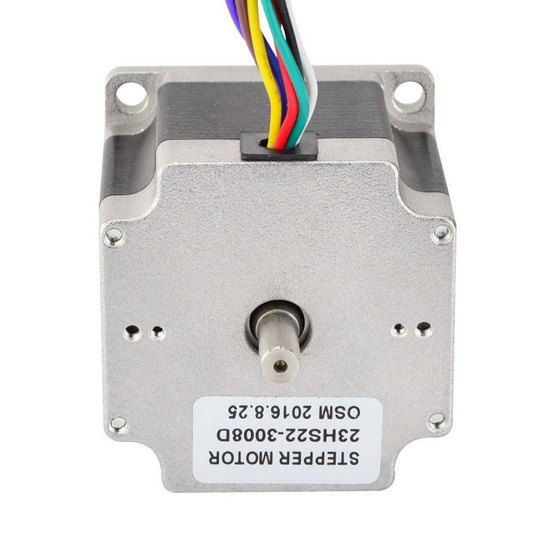 STEPPERONLINE Dual Shaft Nema 23 CNC Stepper Motor 1.26Nm(179oz.in) 8 Wires CNC Mill Router - Image 4